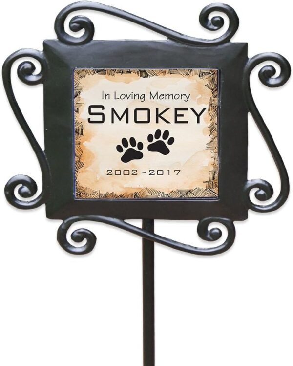 Personalized Pet Memorial Garden Stake