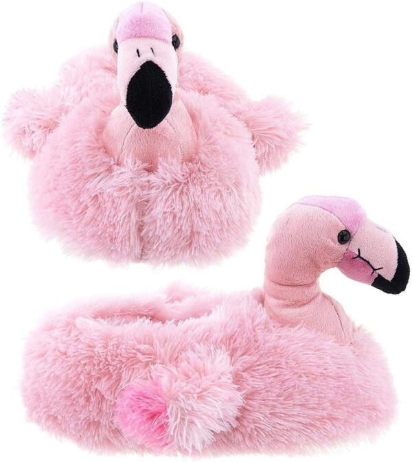 Pink Flamingo Slippers for Adults