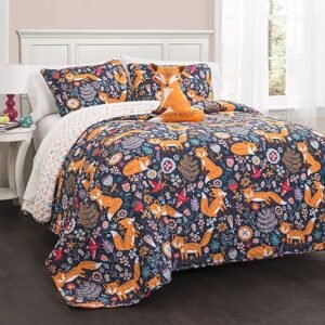 Pixie Fox Quilt Bedding Set