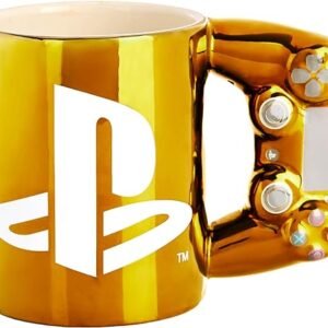 Playstation Gold Controller Coffee Mug