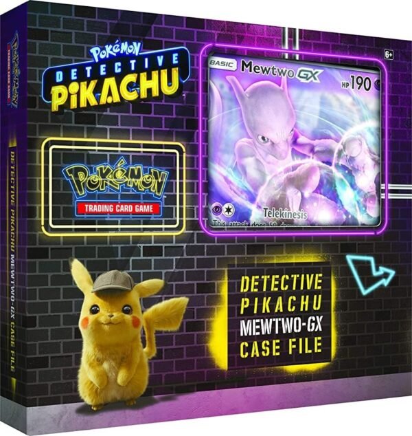 Pokemon Detective Pikachu Mewtwo-GX Case