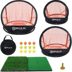 Pop Up Golf Chipping Practice Net