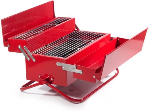 Portable BBQ Tool Box - Red