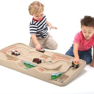 Portable Kids Race Track Toy Car Table