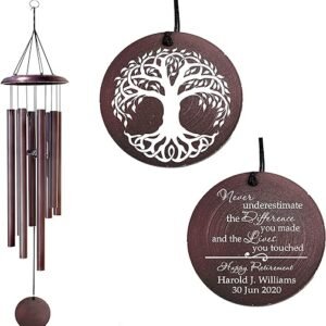 PORTHO Custom Retirement Wind Chime