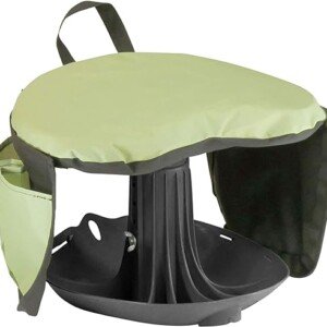 Premium Garden Rocker with Cushion & Pockets