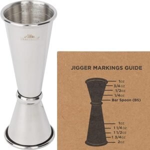 Premium Japanese Jigger: Professional Stainless Steel Cocktail Jigger