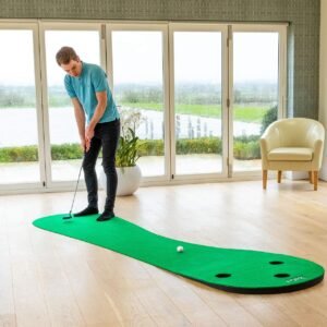 Premium Rollaway Putting Mat – Indoor/Outdoor Use