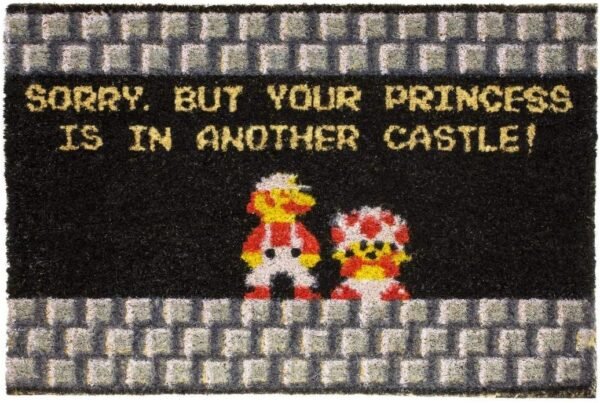 Princess Castle Doormat for Gamers