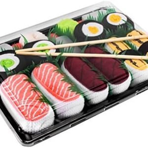 Rainbow Sushi Socks – Men’s/Women’s – 5 Pairs