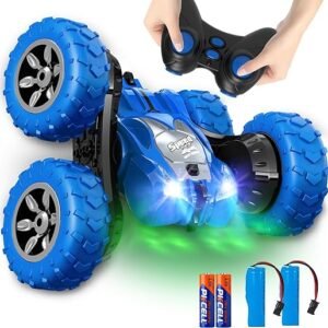 RC Stunt Double Sided Rolling Car