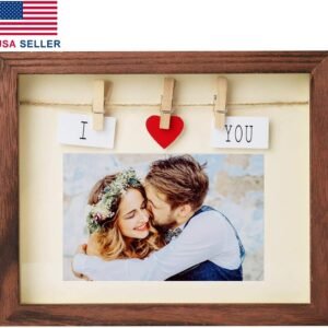 Real Wood Picture Frame for Couples