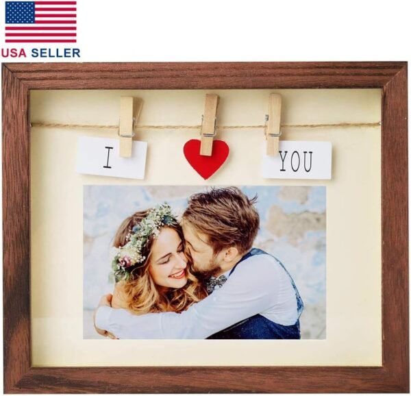 Real Wood Picture Frame for Couples