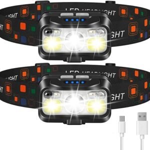 Rechargeable Headlamp, 1200 Lumen Super Bright