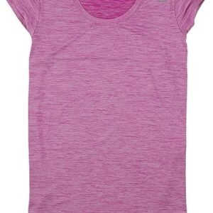 Reebok Pink Marled Jersey T-Shirt