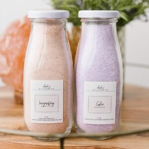 Refreshing Bath Salt Set with Orange & Lavender