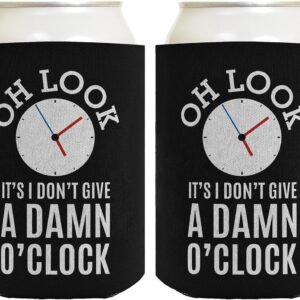 Retirement Gifts: Funny Damn O’Clock 2-Pack Coolies