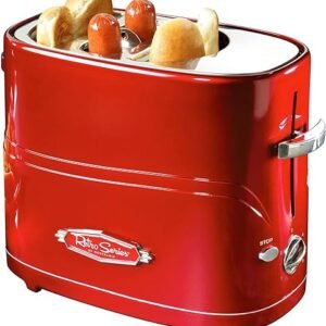 Retro Hot Dog Toaster with Mini Tongs