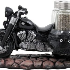 Retro Motorcycle Salt and Pepper Shaker Set
