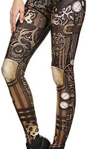 Retro Punk Pioneer Warrior Leggings