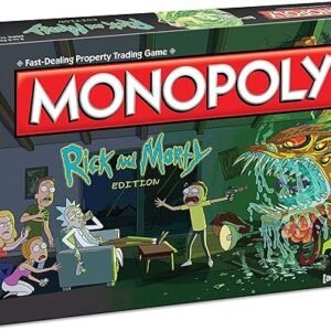 Rick and Morty Monopoly Board Game