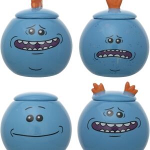 Rick and Morty Mr Meeseeks 4" Jar Set