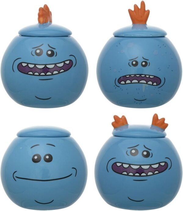 Rick and Morty Mr Meeseeks 4" Jar Set