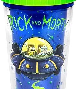 Rick and Morty Spaceship Travel Mug