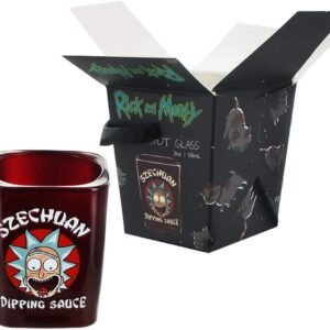 Rick and Morty Szechuan Sauce Shot Glass