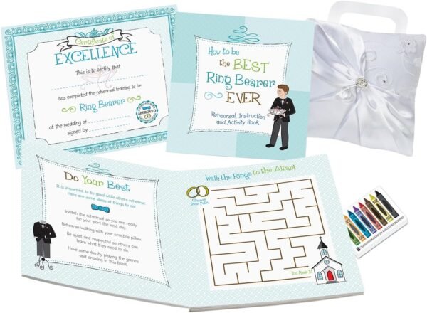 Ring Bearer Activity Book