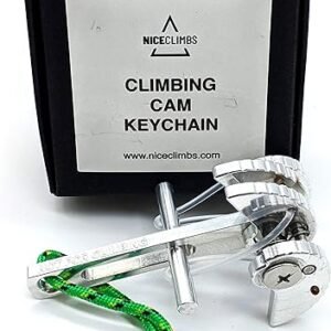 Rock Climbing Cam Keychain
