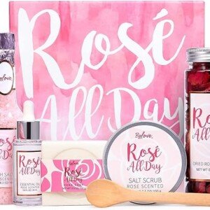 Rose Spa Kit for Women with Essential Oil
