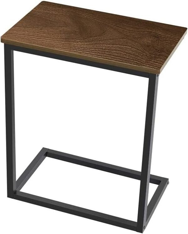 Rustic Brown Sofa Side Table
