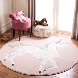 SAFAVIEH Kids Collection Unicorn Area Rug