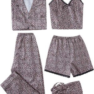 Satin Silk Pajama Set for Women