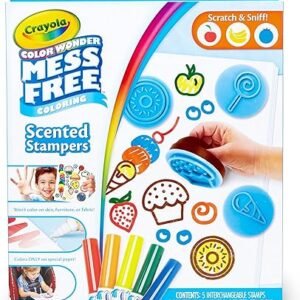 Scented Markers & Stamps Set: Mess-Free Coloring