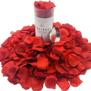 Scented Silk Rose Petals for Romantic Decorations