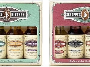 Scrappy’s Bitters Gift Set – Organic Ingredients, Finest Herbs