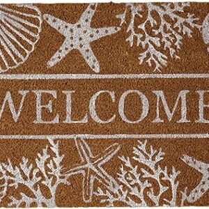 Seashells Coir Outdoor Welcome Mat