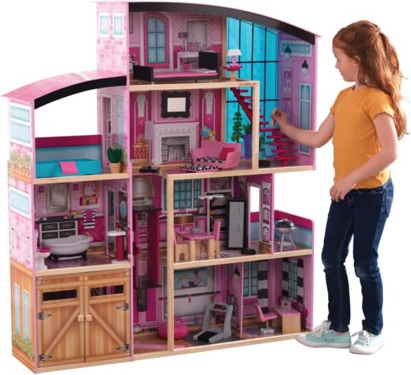 Shimmer Mansion Dollhouse for 12" Dolls