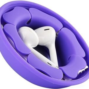 Silicone Earbud Case Holder (Purple)