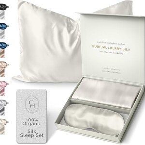 Silk Pillowcase for Hair and Skin