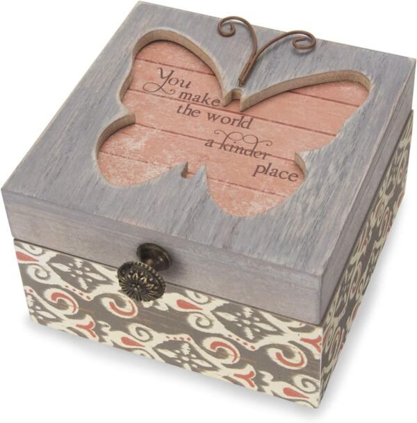 Simple Spirits Butterfly Jewelry Box