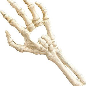 Skeleton Hand Bottle Opener, Faux Bone Finish