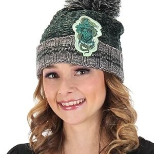 Slytherin House Pom Beanie Hat