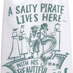 Smile Dish Towel, Beautiful Mermaid