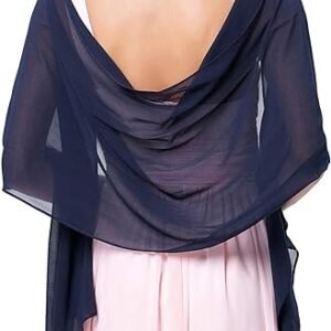 Soft Chiffon Pashmina Scarf for Formalwear