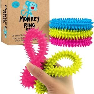 Spiky Sensory Rings – Fidget Bracelet 3-Pack