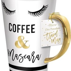 Spill Proof Ceramic Coffee Travel Mug