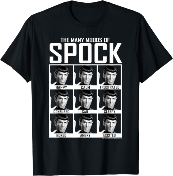 Spock Moods T-Shirt